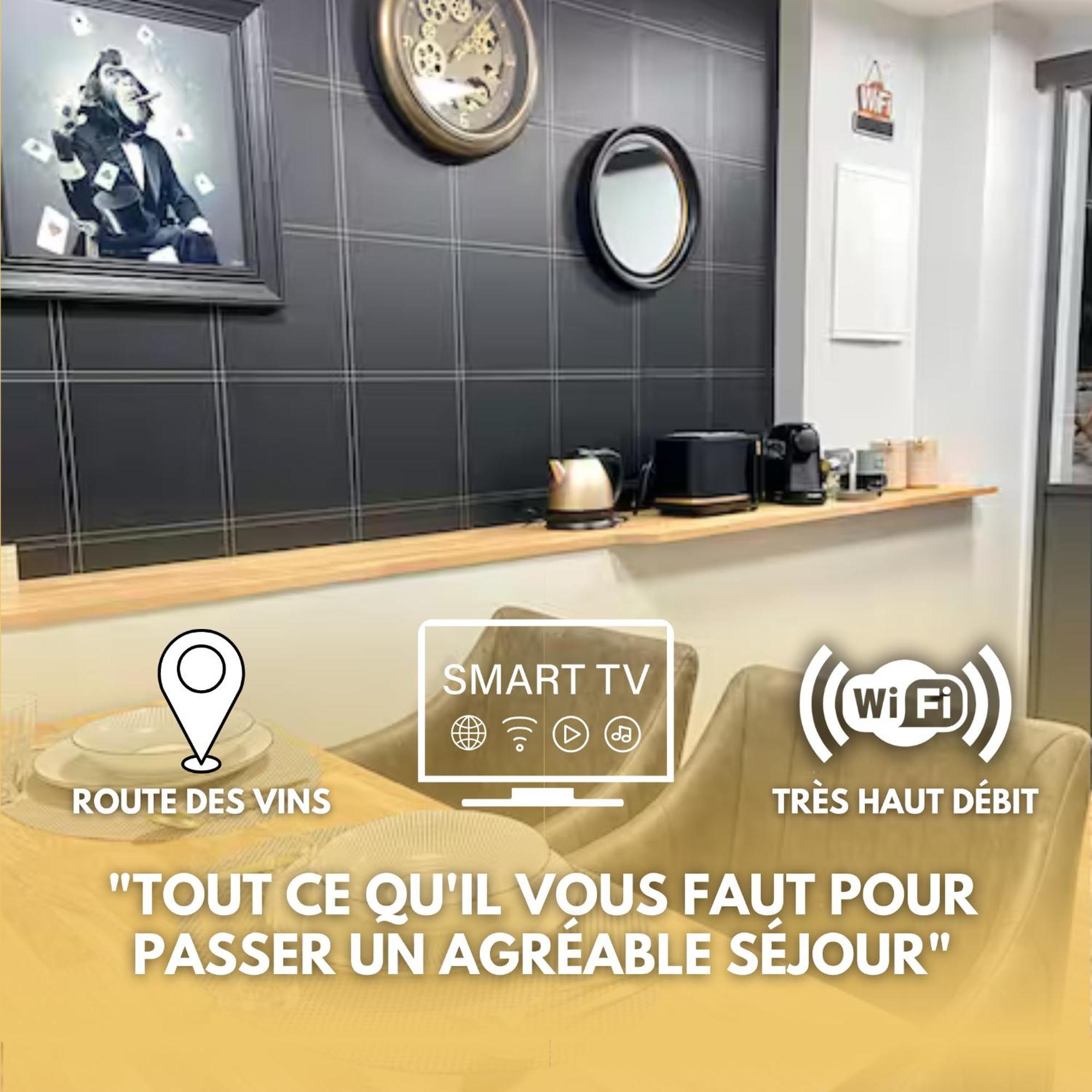 ✧ La Suite ✧ Studio De Charme Route Des Vins 킨츠하임 외부 사진